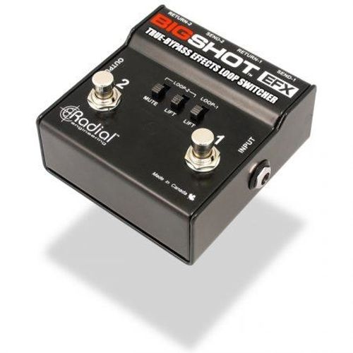 פדל סוויצ'ר לאפקט לופ Radial Bigshot EFX