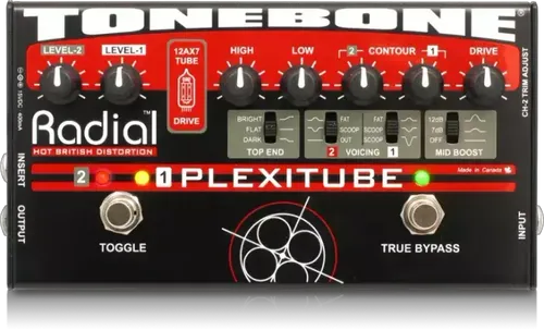 אפקט דיסטורשיין מנורה לגיטרה Tonebone Plexitube Radial