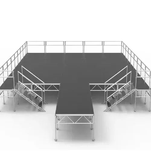 מעקה לבמה 2.44 מ' 8ft
