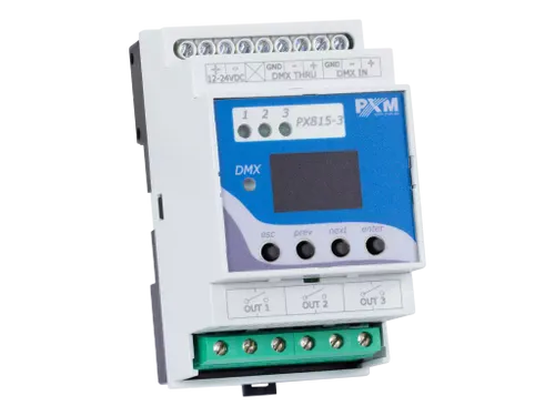 ריליי 3 ערוצים PXM PX815-3