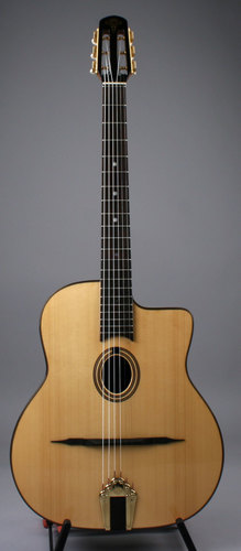 גיטרה אקוסטית עם ארגז יוקרתי ALTAMIRA Selmer-Maccaferri Gypsy Jazz M01