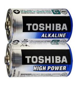 זוג סוללות אלקליין Toshiba C