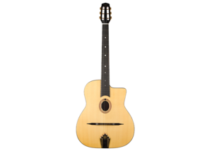 גיטרה אקוסטית עם ארגז יוקרתי ALTAMIRA Selmer-Maccaferri Gypsy Jazz M