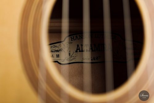 גיטרה אקוסטית עם ארגז יוקרתי ALTAMIRA Selmer-Maccaferri Gypsy Jazz M