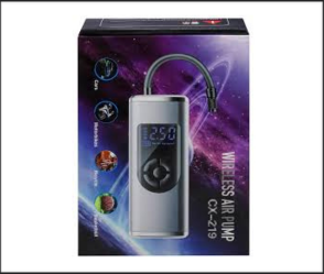 משאבת אוויר אלחוטית נטענת Powerbank