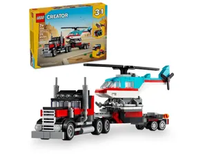  קריאטור - משאית גרר עם מסוק 31146 LEGO
