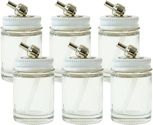 כוסות ערבוב לצבעים לאיירבראש (6יח) PAASCHE BOTTLE ASSEMBLIES