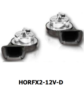 סט צופרים שופר 2 יציאות 12V