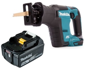 מסור חרב נטען מתח 18V מנוע BL כולל סוללה 5.0 אמפר MAKITA DJR188 מקיטה
