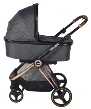 עגלה משולבת דגם STERLING ROSE GOLD מבית iCON 