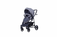 עגלת iCON- VAGON -משולבת עם סלקל צבע אפור בהיר 