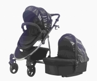 עגלה משולבת דגם:VAGON PREMIUM צבע:SILVER 