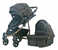 עגלה משולבת דגם:VAGON PREMIUM צבע:ROSE GOLD 