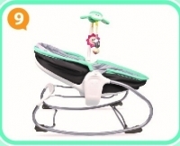 עגלה משלובת דגם MOTO  צבע שחור מבית iCON