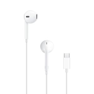 אוזניות ‏חוטיות Apple EarPods (USB-C) MTJY3ZM/A יבואן רשמי