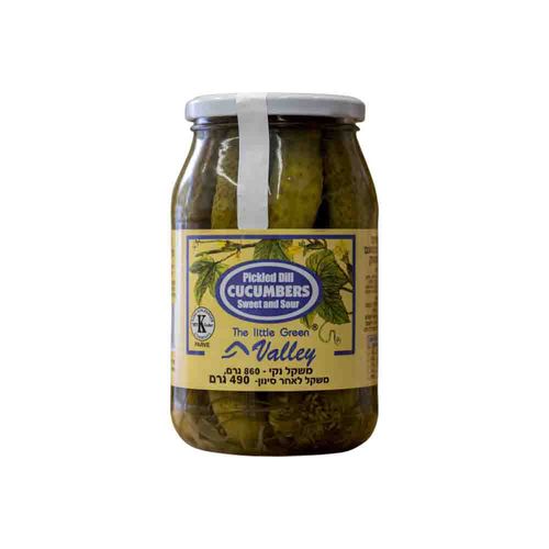 Gherkins מלפפונים חמוץ מתוק צהוב