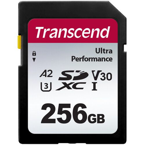 כרטיס זיכרון Transcend 256GB 340S UHS-I SD