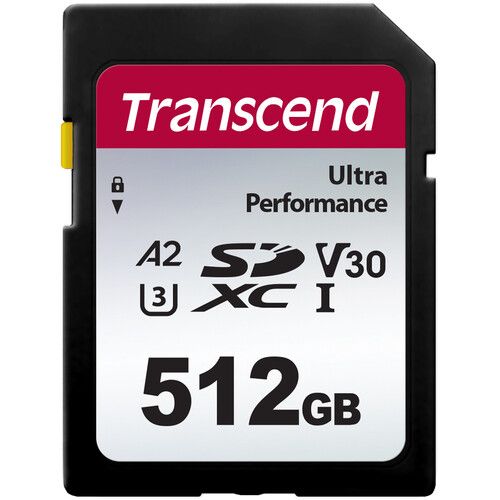 כרטיס זיכרון Transcend 512GB 340S UHS-I SD