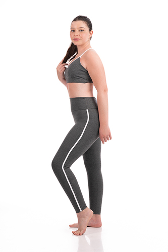 טייץ פסים עם קלפה לנערות ACTIVE 