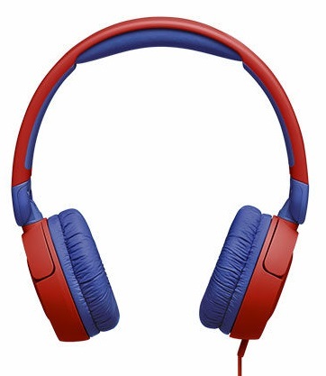 אוזניות קשת חוטיות לילדים JBL JR310 - אדום