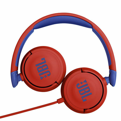 אוזניות קשת חוטיות לילדים JBL JR310 - אדום