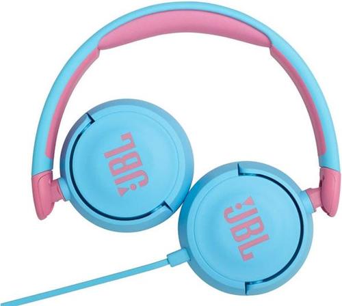 אוזניות קשת חוטיות לילדים JBL JR310 - תכלת ורוד