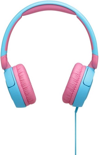 אוזניות קשת חוטיות לילדים JBL JR310 - תכלת ורוד