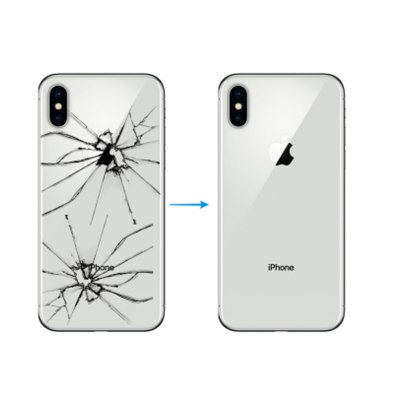 החלפת פאנל אחורי Apple iphone X אפל