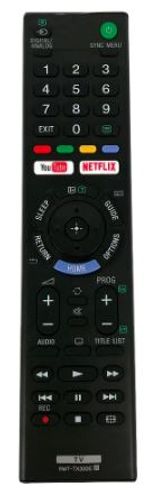 שלט תואם אוניברסלי לטלוויזיה חכמה סוני SONY SMART TV
