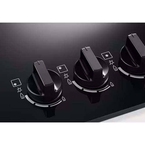 כיריים גז זכוכית 4 מבערים Zanussi זנוסי ZGO68420BA