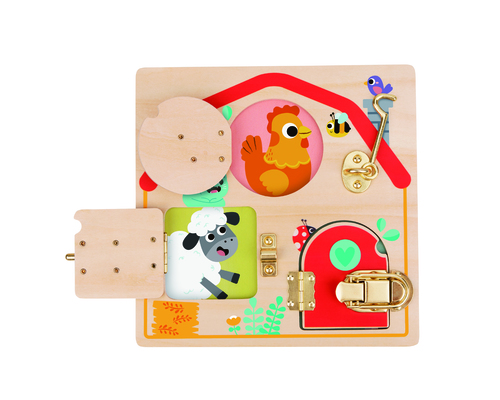 לוח מנעולים (3 בריחים) TOOKYTOY 