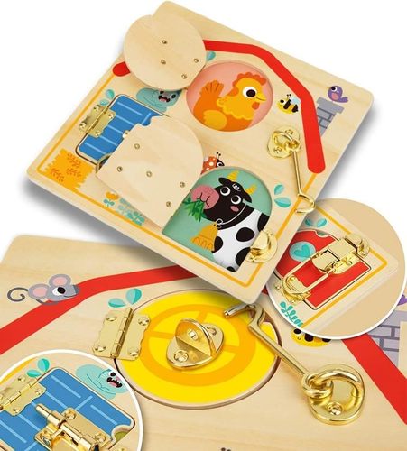 לוח מנעולים (3 בריחים) TOOKYTOY 