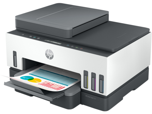 מדפסת משולבת אלחוטית HP Smart Tank 750