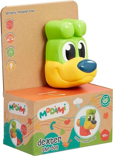 צעצוע הרכבה מודולארי תחושתי לפעוטות - דקסטר הכלב