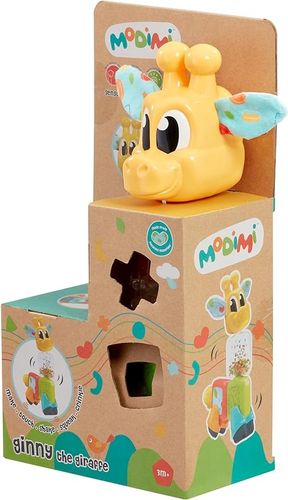 צעצוע הרכבה מודולארי תחושתי לפעוטות - ג'יני הג'ירפה