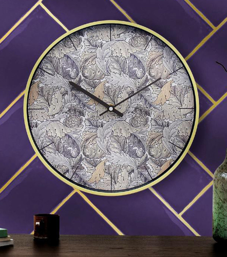 שעון קיר ויליאם מוריס Acanthus