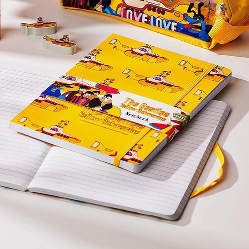 קלמר + מחברת A5 ביטלס Yellow Submarine