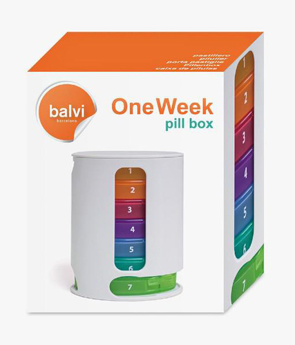 מגדל תרופות וויטמינים שבועי One Week