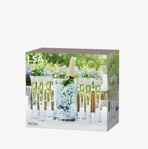 סט שמפניה שקוף Moya Champagne Serving Set
