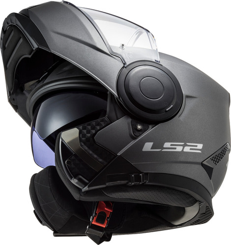 קסדה נפתחת אל אס 2 אפור בטון - LS2 FF902 SCOPE