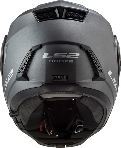 קסדה נפתחת אל אס 2 אפור בטון - LS2 FF902 SCOPE