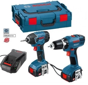 סט 14.4V אימפקט + מברגה/מקדחה סוללות 1.3AH