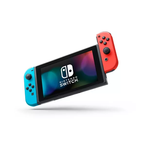 קונסולת משחק Nintendo Switch 32GB עם Joy Con אדום וכחול - שנה אחריות (ושנה נוספת ברישום באתר היבואן) ע''י היבואן הרשמי