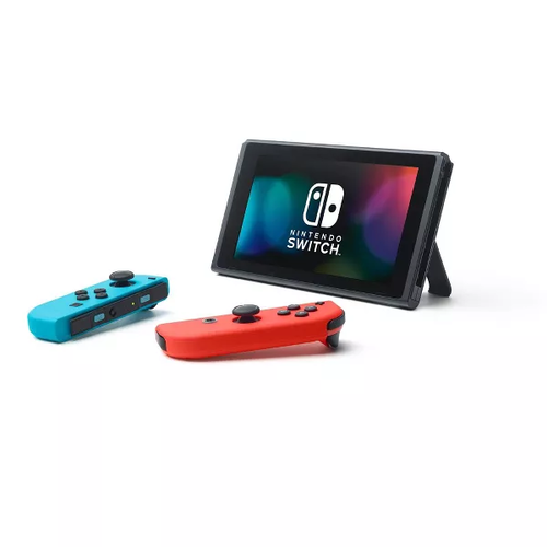 קונסולת משחק Nintendo Switch 32GB עם Joy Con אדום וכחול - שנה אחריות (ושנה נוספת ברישום באתר היבואן) ע''י היבואן הרשמי