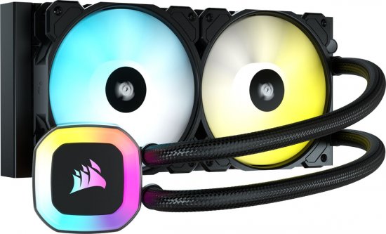 קירור נוזלי למעבד Corsair H100 RGB Liquid CPU Cooler