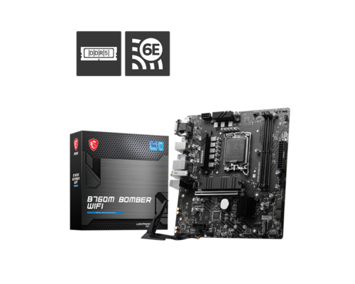 לוח אם MSI B760M BOMBER WIFI   DDR5