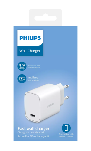 מטען חשמל קיר PHILIPS DLP4329C/12 TYPE C PD 20W