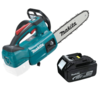 מסור שרשרת 18V נטען 250 מ"מ BL כולל סוללה 5.0 אמפר MAKITA DUC254 מקיטה
