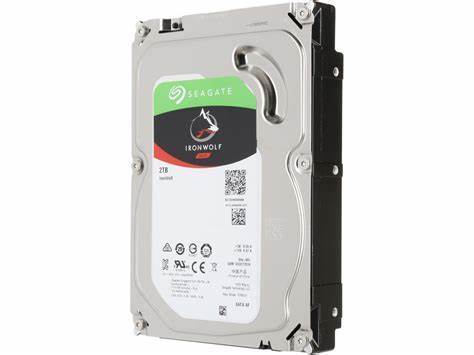דיסק פנימי 3.5 SEAGATE 2TB IRONWOLF NAS 24*7 256MB לשרתRED 5400