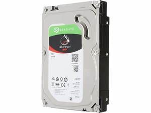 דיסק פנימי 3.5 SEAGATE 2TB IRONWOLF NAS 24*7 256MB לשרתRED 5400